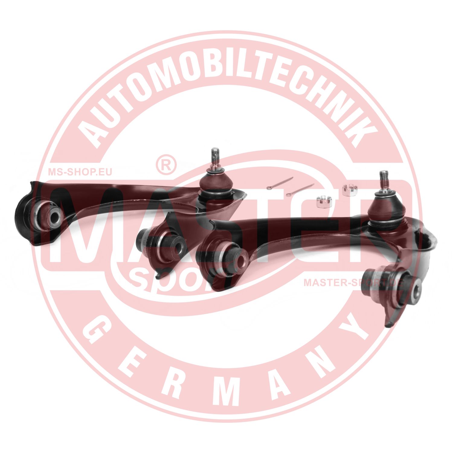 MASTER-SPORT GERMANY 37122-KIT-MS Control/Trailing Arm Kit, wheel suspension Front Axle Front Axle Left Front Axle Right for HON